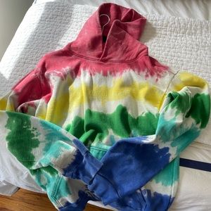 Talentless MEN'S HOODIE - RAINBOW WASH